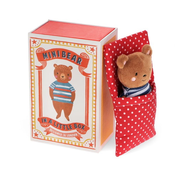 Pliušinis žaislas Mini Bear in a Little Box – Rex London