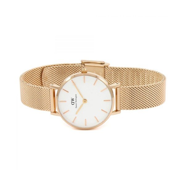 Daniel Wellington Petite Mel rožinio aukso moteriškas laikrodis, ⌀ 28 mm-image-1