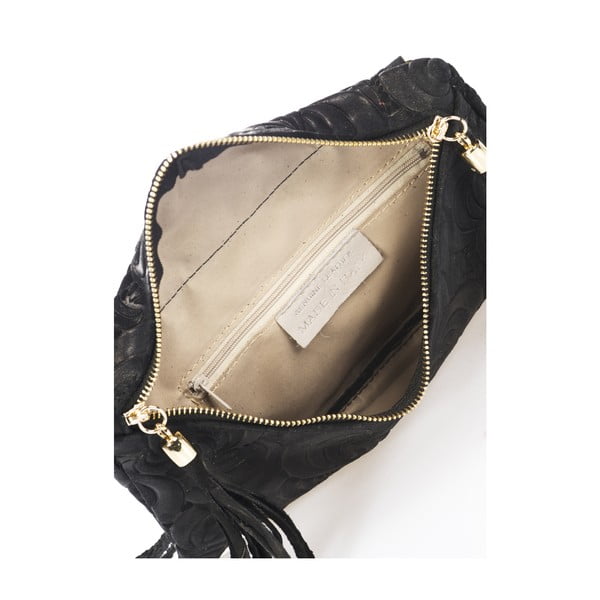 Juoda odinė rankinė Lisa Minardi Silvia-image-3