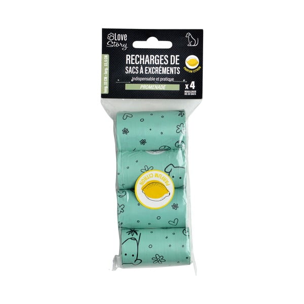 Maišeliai išmatoms 4 vnt. – Love Story