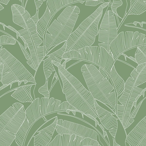 Tapetai 100x280 cm Palm Leaves - Dekornik