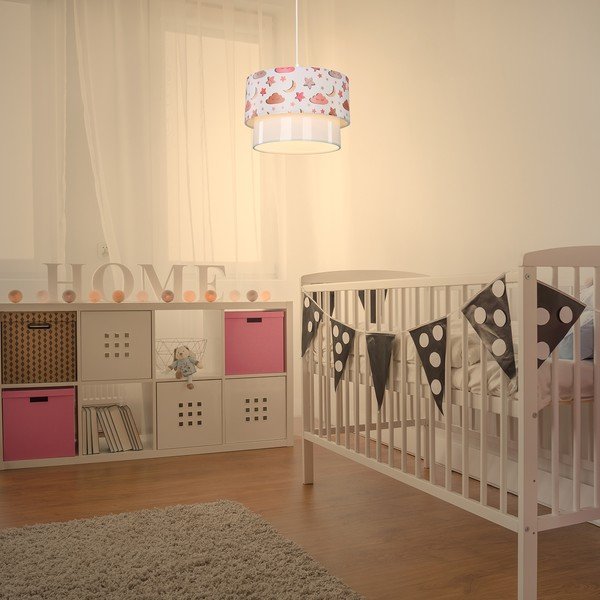 Vaikiškas šviestuvas baltos spalvos ø 30 cm Kinder – Squid Lighting-image-1