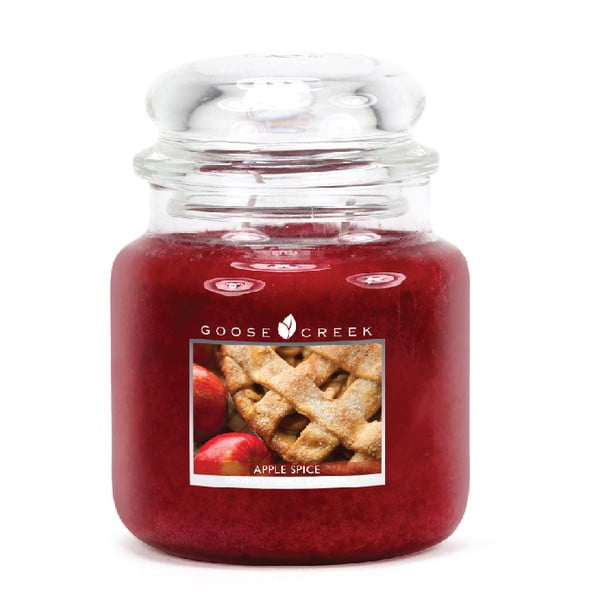 Kvapnioji žvakė stikliniame indelyje "Goose Creek Apple Spice", 0,45 kg