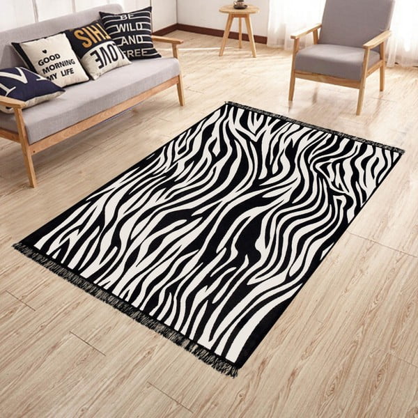 Dvipusis plaunamas kilimas Kate Louise Doube Sided Rug Zebra, 120 x 180 cm-image-3