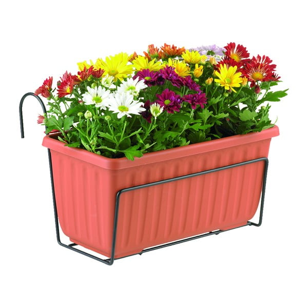 Juoda metalinė pakaba vazonui Plastia Siestino-image-2