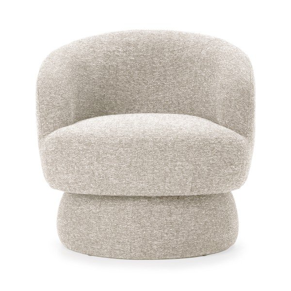 Smėlio spalvos pasukamas krėslas Dali – MOME-image-3