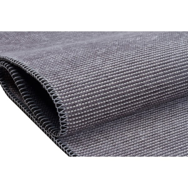 Pilkas plaunamas kilimas 230x160 cm Toowoomba - Vitaus-image-3