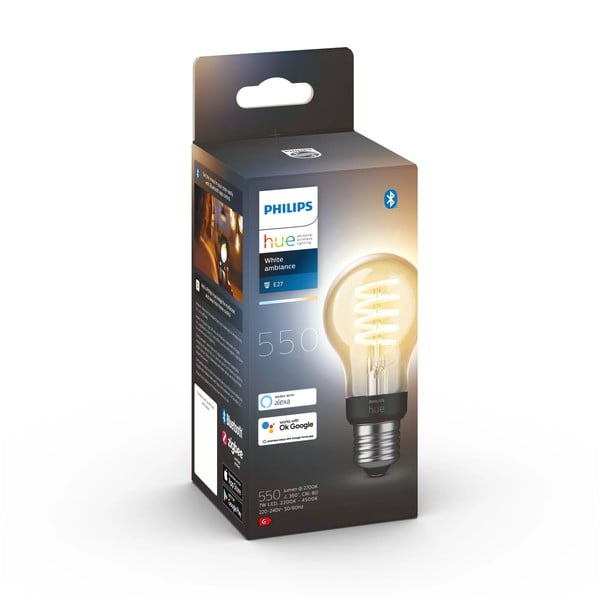 Su kaitinimo siūleliu lemputė 7 W E27, White ambiance – Philips Hue-image-3