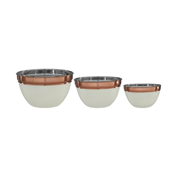 Iš nerūdijančio plieno dubuo vario spalvos/smėlio spalvos ø 26 cm Prescott – Premier Housewares-image-3
