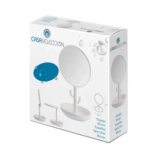 Kosmetinis veidrodis ø 16,8 cm - Casa Selección-image-3