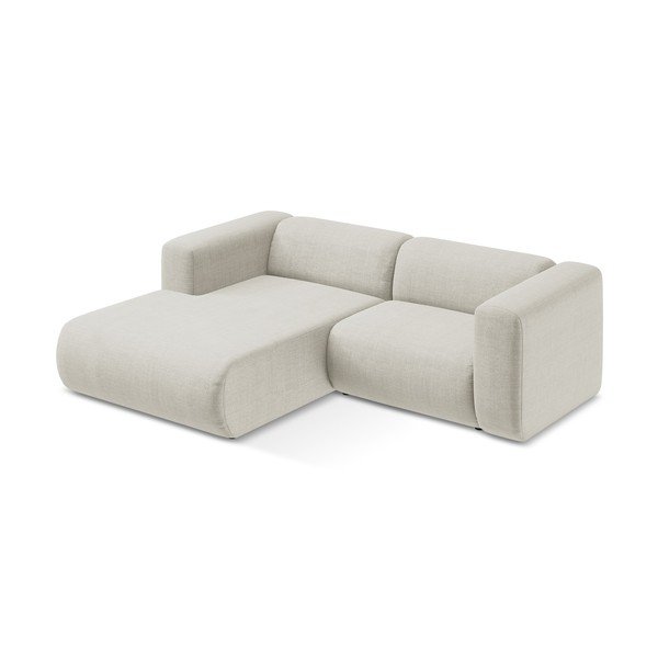 Smėlio spalvos kampinė sofa (su kairiuoju kampu/su gultu) Ekahi – Makamii-image-3