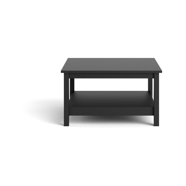Juodas kavos staliukas 81x81 cm Madrid - Tvilum-image-2