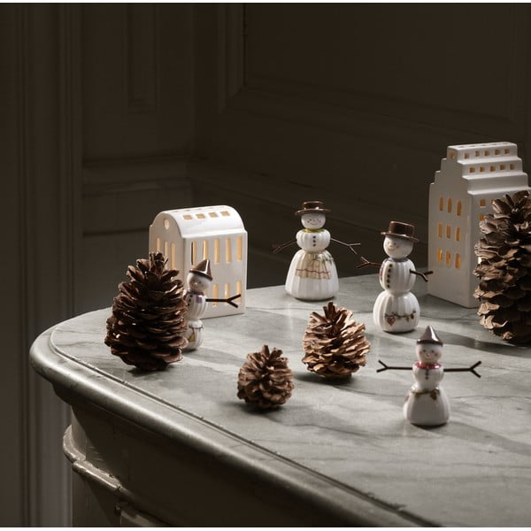 Iš porceliano kalėdinė statulėlė (aukštis 9 cm) Hammershøi Snowwife – Kähler Design-image-1
