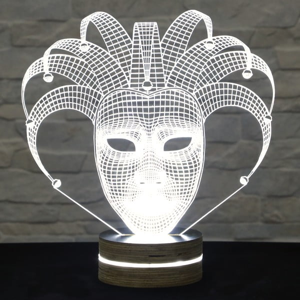 3D stalinis šviestuvas "Glam Mask