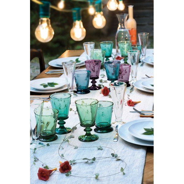 Tamsiai mėlyna La Rochère Bee stiklinė, 260 ml-image-1