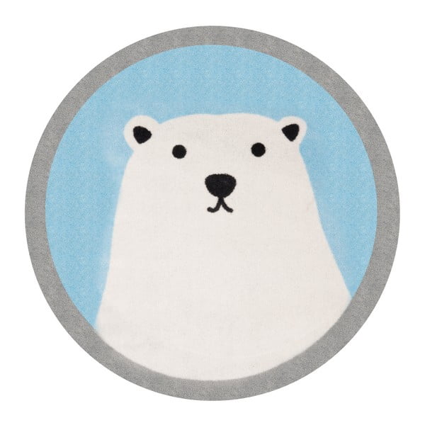 Vaikiškas kilimas Zala Living Ice Polar Bear, ⌀ 100 cm