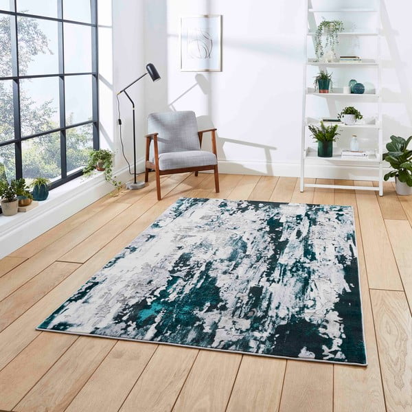 Pilkai žalias kilimas Think Rugs Apollo, 160 x 220 cm-image-1