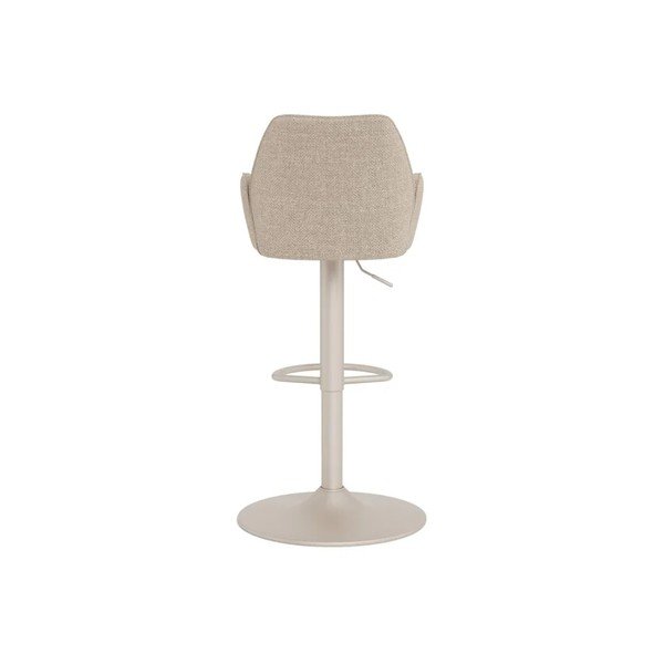 Smėlio spalvos iš audinio baro taburetė (sėdynės aukštis 64 cm) Glenda – Actona-image-4