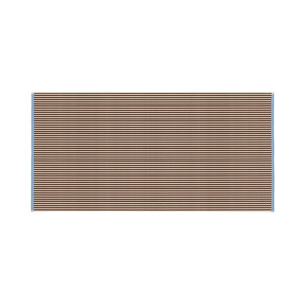 Rudos spalvos/kreminės spalvos iš frote audinio iš medvilnės vonios rankšluostis 70x140 cm Gobo – noo.ma-image-2
