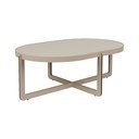 Smėlio spalvos kavos staliukas 68x102 cm Centre – Zuiver