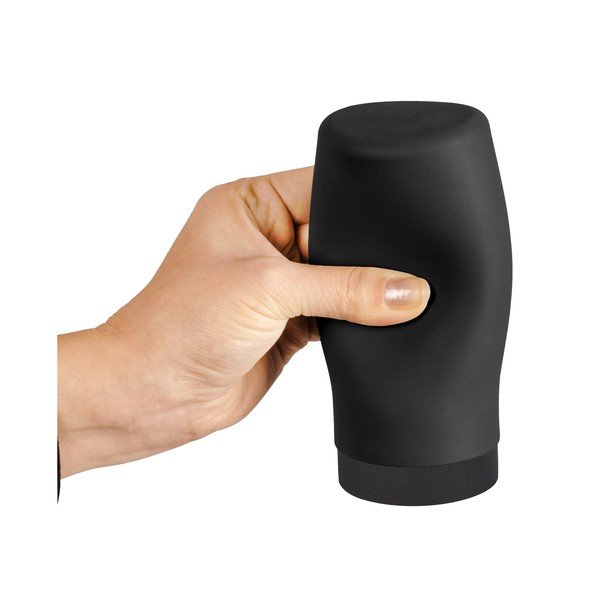 Juodas silikoninis muilo dozatorius Weko Easy Squeez-e-image-2