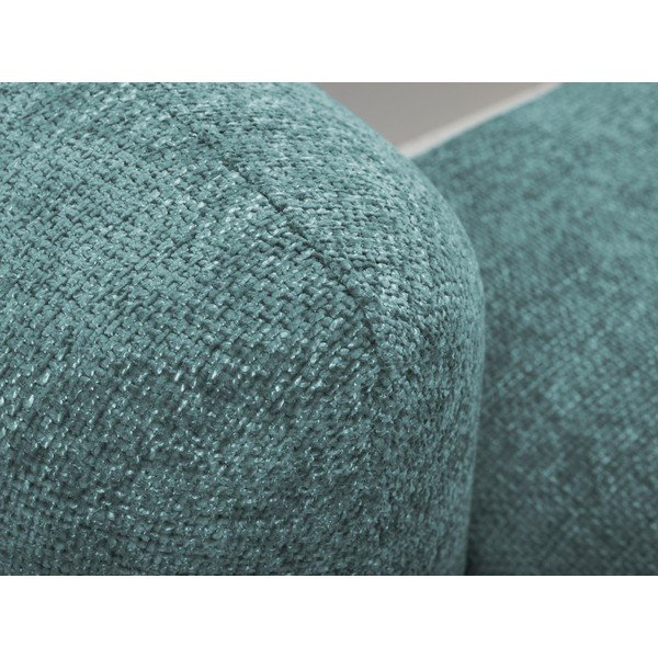 Mėlynos spalvos iš šenilinio audinio sulankstoma/su sandėliavimo vieta kampinė sofa (su dešiniuoju kampu/su gultu) Mele – Makamii-image-4