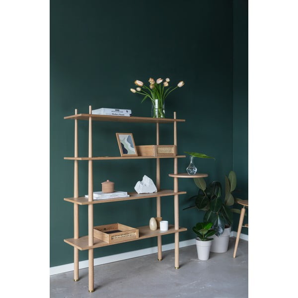 Modulinė lentyna natūralios spalvos iš ąžuolo 110x148 cm Stories – UMAGE-image-4