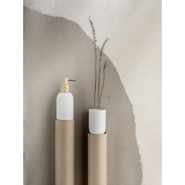 Baltos spalvos iš polirezino dantų šepetėlio indas Altavalle – Wenko-image-2