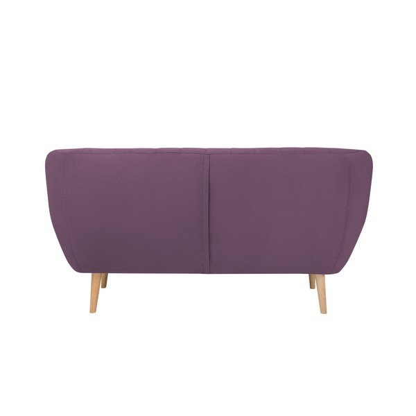 Violetinio aksomo sofa Mazzini Sofas Sardaigne, 158 cm-image-3