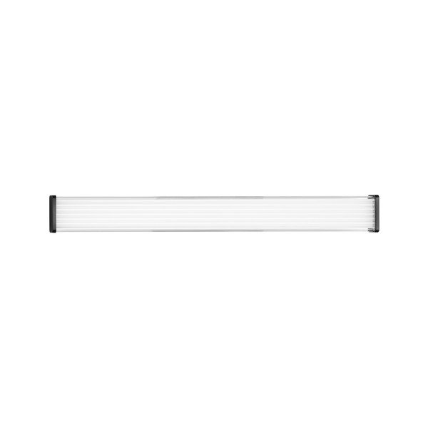 Matinės juodos spalvos iš metalo sieninė lempa LED Misty – Nova Luce