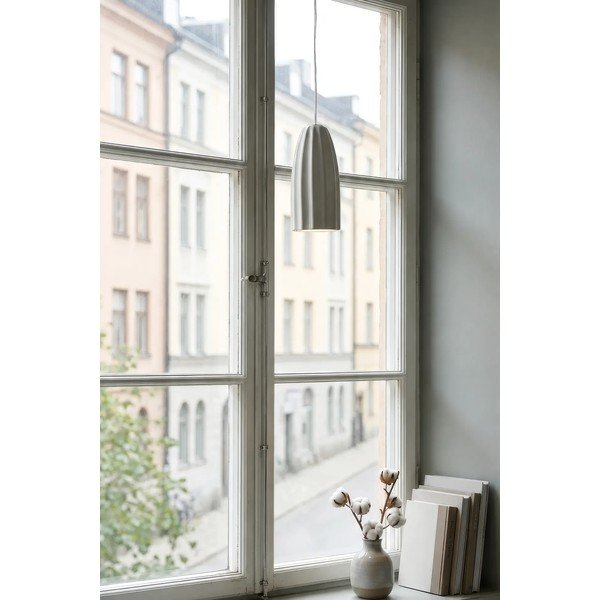 Baltos spalvos kabantis šviestuvas ø 8,5 cm Clay – Markslöjd-image-1