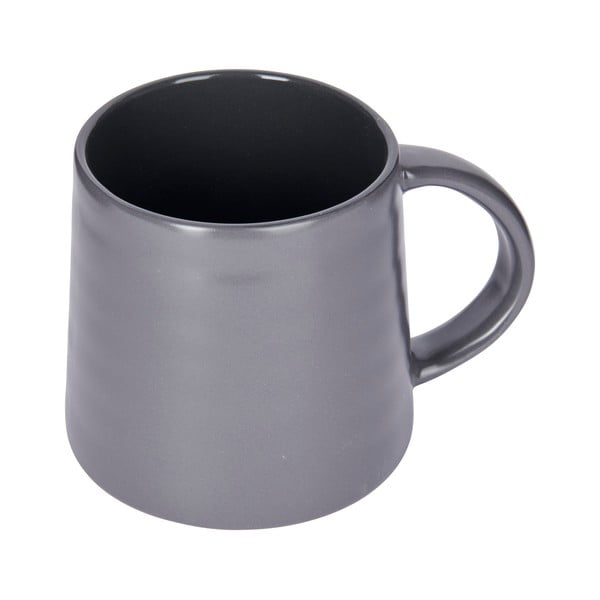 Pilkas keraminis puodelis Mikasa Serenity, 0,4 l