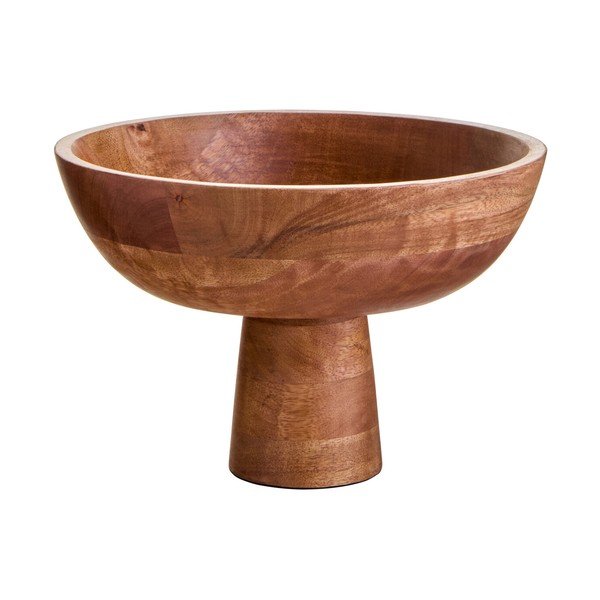 Natūralios spalvos iš medienos dubuo ø 27 cm Kara – Premier Housewares