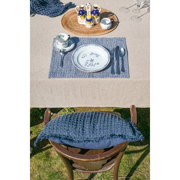 Oranžinė medvilninė dekoratyvinė pagalvėlė Tiseco Home Studio Waffle, 45 x 45 cm-image-2