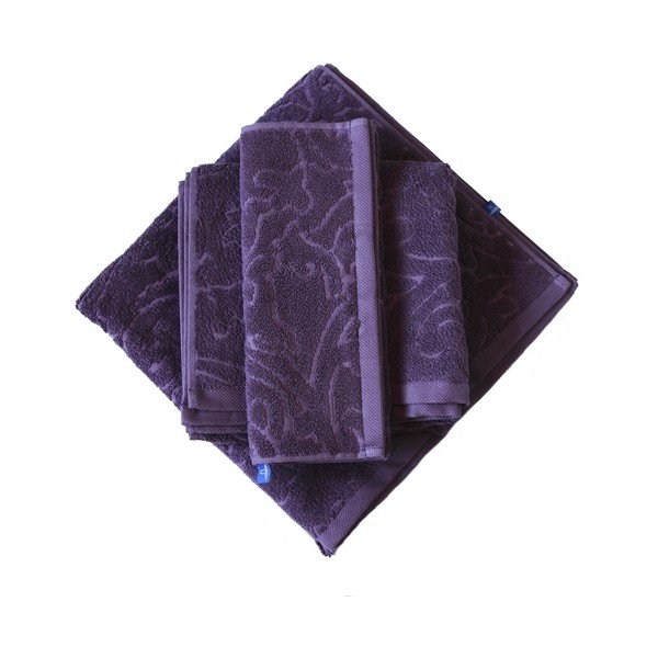 Rankšluostis "Seaside" 50x30, violetinės spalvos-image-1