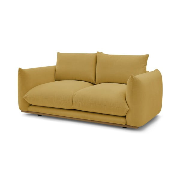 Sofa geltonos spalvos 193 cm Ernest – Bobochic Paris-image-3