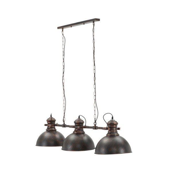 Juodas pakabinamas šviestuvas su 3 atspalviais Mauro Ferretti Industry-image-2