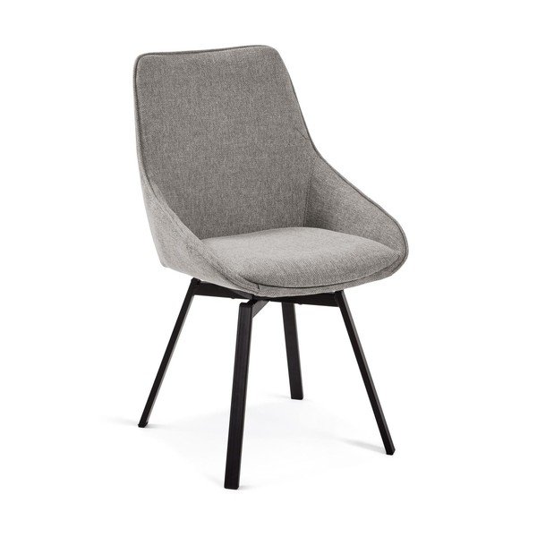 Pilkos spalvos valgomojo kėdė Jenna – Kave Home