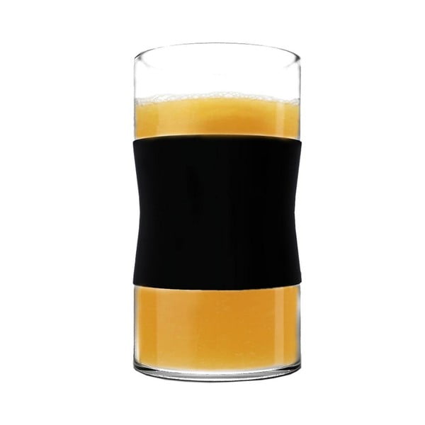 Stiklinės iš borosilikatinio stiklo, juodos spalvos, 240 ml, 2 vnt.