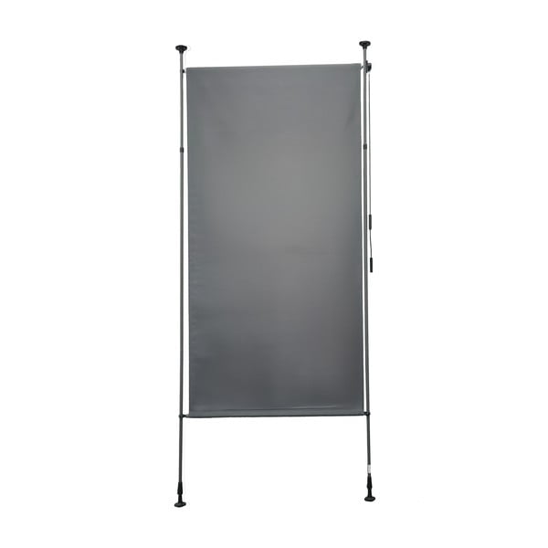 Pilkos spalvos iš metalo/iš tekstilės tvora 120x225 cm – Garden Pleasure