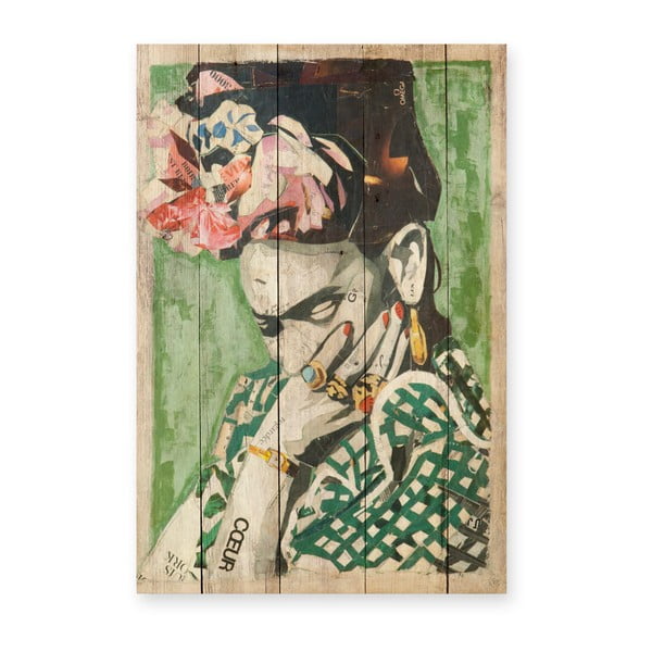 Iš medžio ženklas 40x60 cm Frida Coeur – Madre Selva