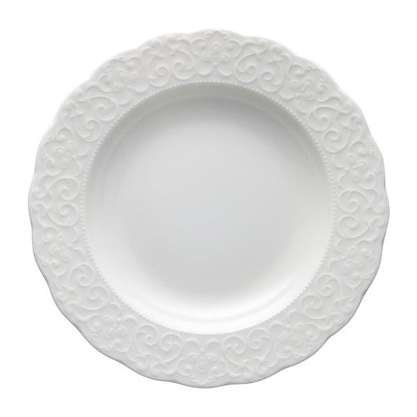 Sriubos iš porceliano  lėkštė baltos spalvos ø 22 cm Gran Gala – Brandani