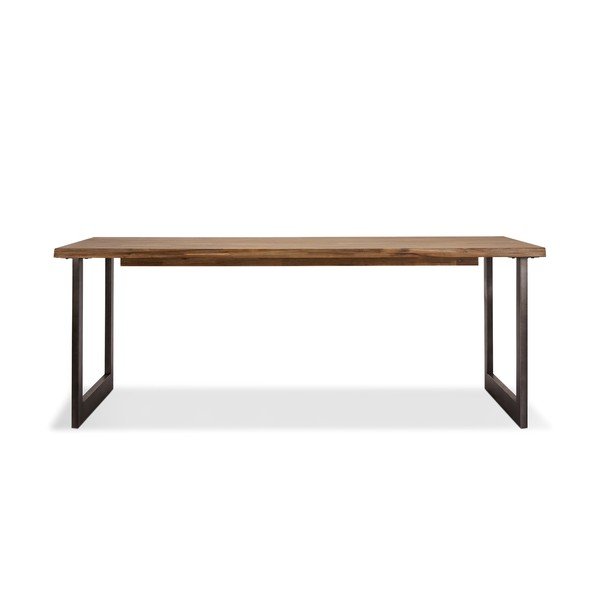 Valgomojo stalas su akacijos medžio stalviršiu Furnhouse Mallorca, 180 x 90 cm-image-2