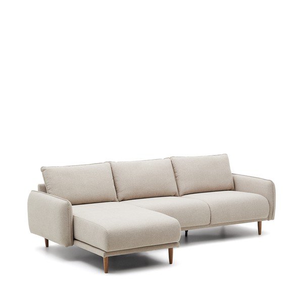Kampinė sofa smėlio spalvos (kintama) Carlota – Kave Home-image-2