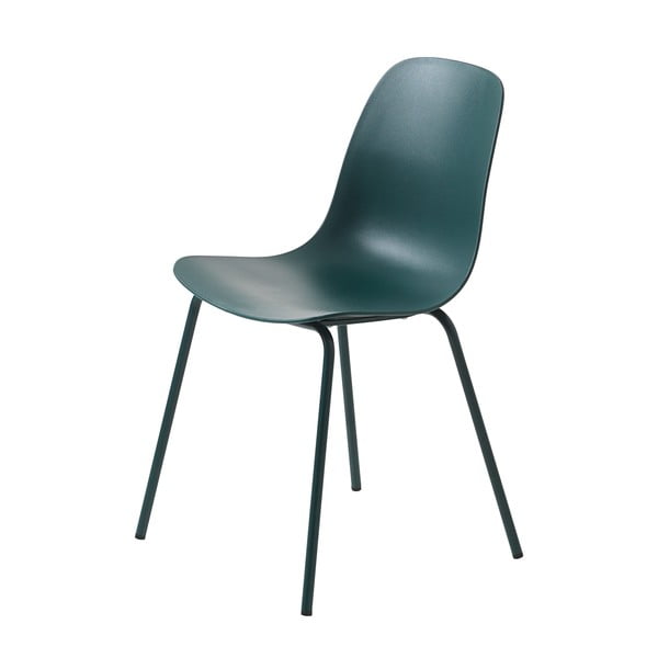 Turkio spalvos plastikinė valgomojo kėdė Whitby - Unique Furniture-image-2