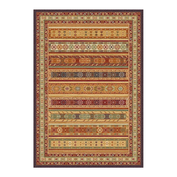 Smėlio spalvos rudas kilimas Universal Nova, 133 x 190 cm
