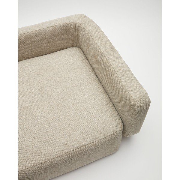 Smėlio spalvos šuns lova 96x70 cm Bowie - Kave Home-image-4