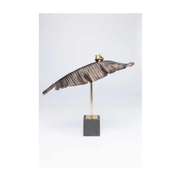 Dekoratyvinė statula "Kare Design Birds Banana Leaf", aukštis 80 cm