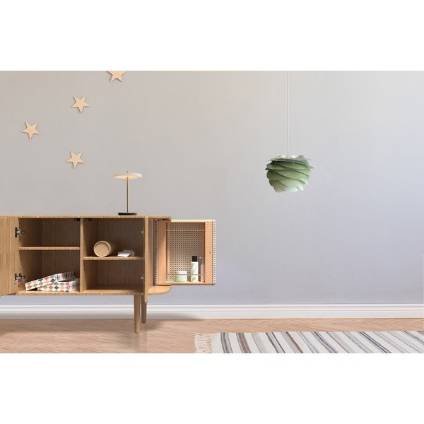 Žema šoninė spintelė natūralios spalvos iš ąžuolo 109x75 cm Treasures – UMAGE-image-4