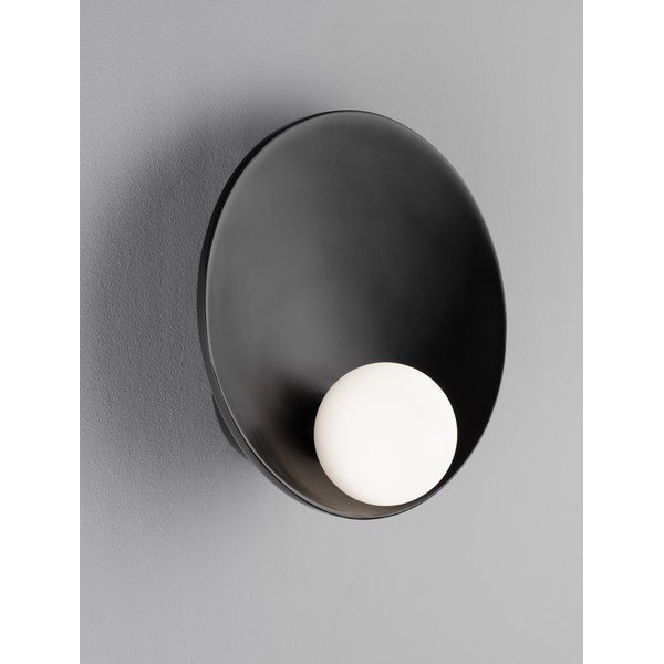 Matinės juodos spalvos iš plieno sieninė lempa Minim – Nova Luce-image-4